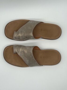 Gabor Sandal Toe Loop Slip On Flats Size 9.5 or 40 EU